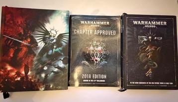 Warhammer 40K boeken set – 8th & 9th Edition + 2018 beschikbaar voor biedingen