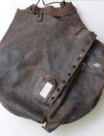 Doorleefde Lederen Oude Ambacht werktas, Antiek en Kunst, Ophalen of Verzenden