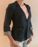 Linnen blazer van DEPT., Maat 38/40 (M), Blauw, Ophalen of Verzenden, Zo goed als nieuw