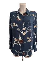 Ganni blouse L, Kleding | Dames, Blouses en Tunieken, Blauw, Ganni, Maat 42/44 (L), Ophalen of Verzenden