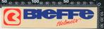 Sticker: Bieffe - Helmets (2), Ophalen of Verzenden, Zo goed als nieuw, Auto of Motor