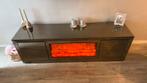 Tv kast met sfeerhaard, Ophalen, Minder dan 50 cm, Spiegel, Minder dan 100 cm