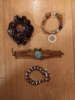 4 leuke armbanden, Ophalen of Verzenden, Zo goed als nieuw