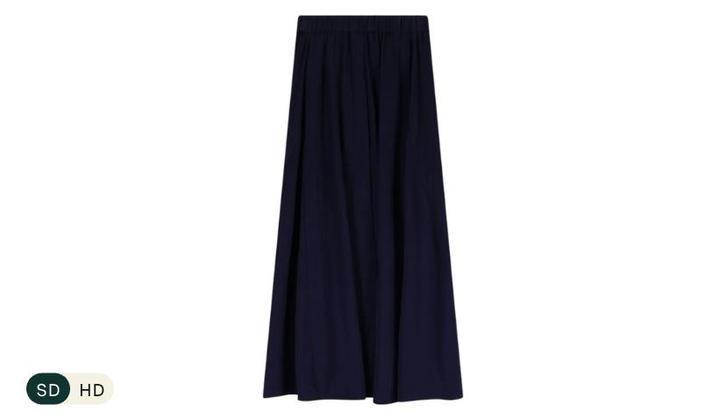 Sissy Boy Satijnen Maxi Rok Donkerblauw, Maat M, Kleding | Dames, Rokken, Nieuw, Maat 38/40 (M), Blauw, Onder de knie, Ophalen of Verzenden