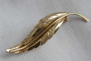 14 karaat gouden broche beschikbaar voor biedingen