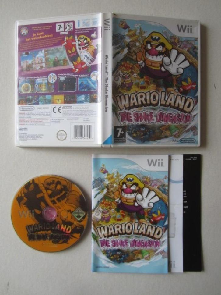 Wario Land Warioland Nintendo Wii, Spelcomputers en Games, Games | Nintendo Wii, Zo goed als nieuw, Platform, 1 speler, Vanaf 3 jaar