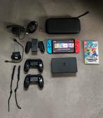 Nintendo Switch 1 | Compleet pakket + Mario Bros Wonder, Spelcomputers en Games, Games | Nintendo Switch, Ophalen, Overige genres