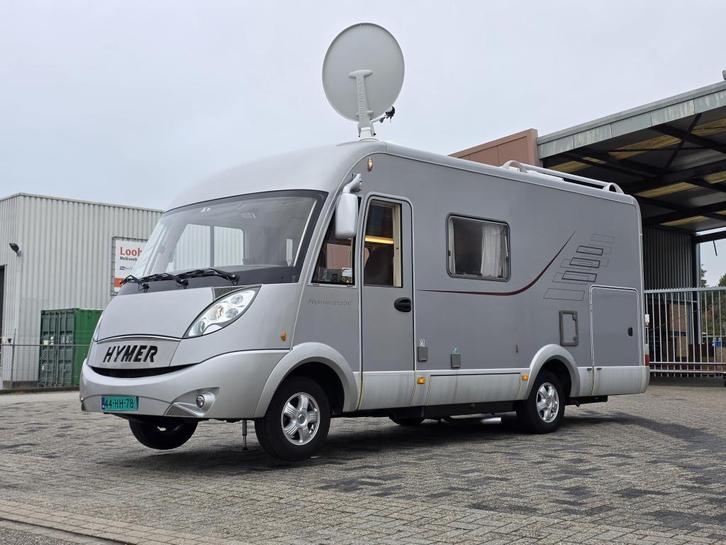 Hymer B-514 SL 2007 E&P Level 2x airco+ Maxfann BOMV, Caravans en Kamperen, Campers, Bedrijf, tot en met 4, Integraal, Hymer, Diesel