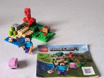 LEGO Minecraft The creepers ambush 21177 - Compleet, Ophalen of Verzenden, Gebruikt, Complete set, Lego