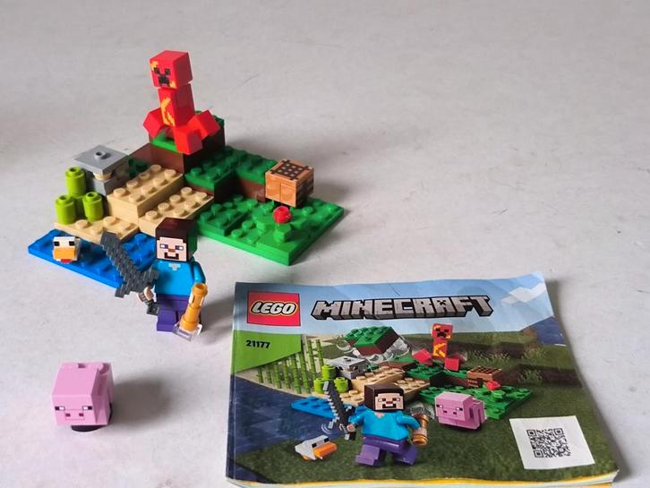 LEGO Minecraft The creepers ambush 21177 - Compleet, Kinderen en Baby's, Speelgoed | Duplo en Lego, Gebruikt, Lego, Complete set