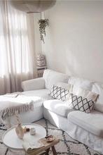 Ikea svanby grijze HOES voor ektorp met chaise longue, Huis en Inrichting, Ophalen of Verzenden, Zo goed als nieuw