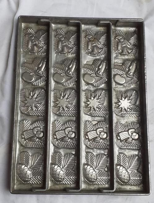Prachtige oude chocoladevorm: KERST VORM, Antiek en Kunst, Curiosa en Brocante, Ophalen of Verzenden
