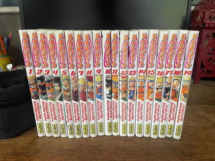 manga verzameling Naruto, Shaman King, Death Note en diverse, Boeken, Strips | Comics, Zo goed als nieuw, Meerdere comics, Japan (Manga)