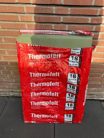 Thermofelt Unifloor Isolatie - 5,5 m2 beschikbaar voor biedingen