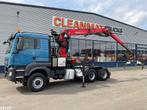 MAN TGS 33.480 6x6 Euro 6 Palfinger 27 Tonmeter boomkraan, Auto's, Vrachtwagens, Automaat, Euro 6, Trekhaak, MAN