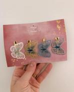 Haarknipjes & haarclipjes schuifspeldjes met vlinder 4stuks, Ophalen of Verzenden, Nieuw, Haarknipjes & haarclipjes