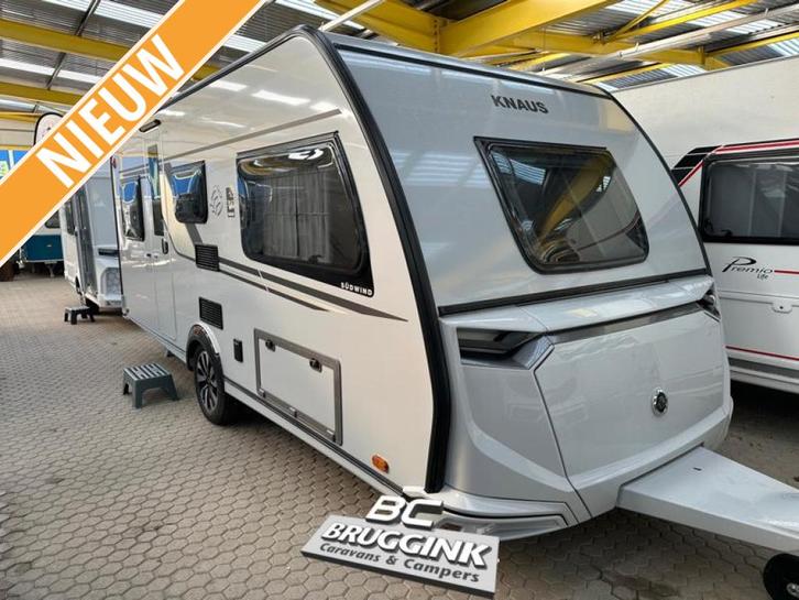 Knaus Sudwind Black Selection 500 EU, Caravans en Kamperen, Caravans, tot en met 4, Rondzit, Knaus, 2 aparte bedden, Overige typen