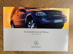 Folder brochure Mercedes-Benz M-klasse Accessoires W163 2001, Nieuw, Mercedes-Benz, Mercedes, Ophalen of Verzenden