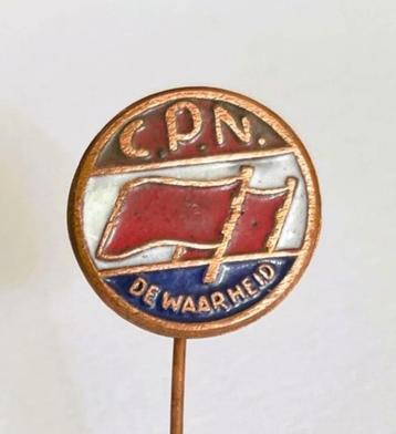 CPN - De Waarheid - Communistische Partij NL - oude speld beschikbaar voor biedingen