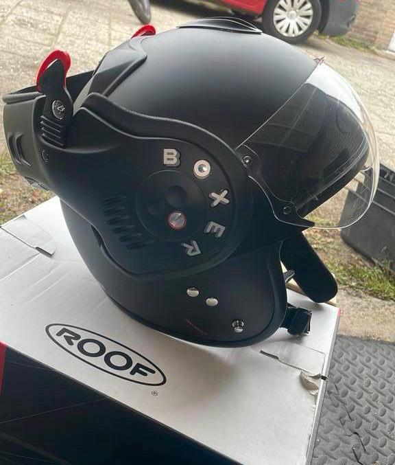 Roof Boxer V8 - XS - Mat Black - Nieuw in Doos !!, Fietsen en Brommers, Brommerhelmen, Nieuw, Extra small of kleiner, Ophalen of Verzenden
