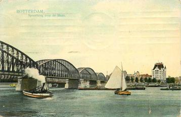 (380-859-019) Rotterdam Spoorbrug over de Maas beschikbaar voor biedingen