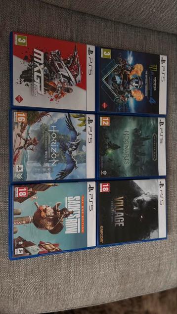 PS5 games  beschikbaar voor biedingen