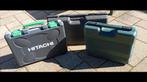 3 Hitachi machine koffers., Ophalen of Verzenden, Gebruikt