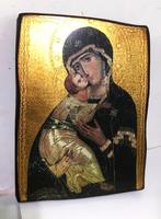 Icoon Onze-Lieve-Vrouw van Vladimir Russisch H 37😍🙏💑🤗👌, Ophalen of Verzenden