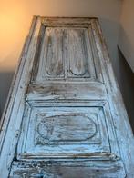 Decoratieve houten vintage deur, Ophalen, Zo goed als nieuw