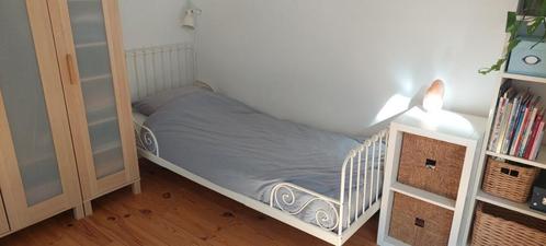 Ikea meegroeibed, Kinderen en Baby's, Kinderkamer | Bedden, Gebruikt, 180 cm of meer, 70 tot 85 cm, Lattenbodem, Ophalen