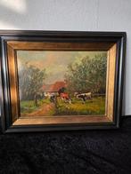 Koeien schilderij, Ophalen of Verzenden