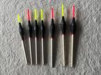 adv 196 / €7,00 NIEUW set 7 dobbers TUBERTINI, Ophalen of Verzenden, Nieuw, Dobber of Lood