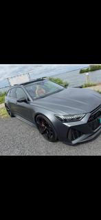 RS6 Daytona matt Grey | Keramische| B&O | Pano | Luchtvering, Auto's, Automaat, 8 cilinders, Overige kleuren, 600 pk