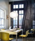 Vetreria Vistosi Murano Lucciola hanghlamp bollamp design, Ophalen, Zo goed als nieuw, Nvt, Minder dan 50 cm