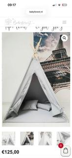 Miii Mi tipi tent grey met fransjes, Ophalen of Verzenden, Zo goed als nieuw, Overige typen