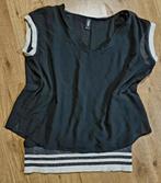 Shoeby eksept top maat L (2), Ophalen of Verzenden, Zo goed als nieuw, Zwart, Zonder mouw