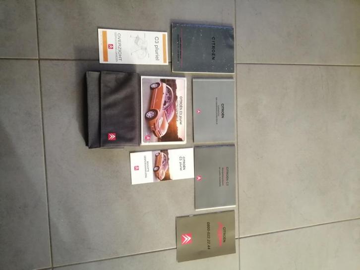 Compleet mapje boekjes CITROEN C3 pluriel  2003 /2010, Auto diversen, Handleidingen en Instructieboekjes, Ophalen of Verzenden