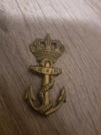 Korps mariniers, Ophalen of Verzenden, Marine, Nederland, Embleem of Badge