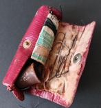 Antiek naaigarnituur en etui met kledingborstel (ander merk), Ophalen of Verzenden