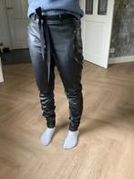 Studio Anneloes letherlook broek M 38, Maat 38/40 (M), Zwart, Ophalen of Verzenden, Zo goed als nieuw