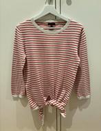 Massimo Dutti Gestreept shirt - Rood/Wit - Maat M, Ophalen of Verzenden, Zo goed als nieuw, Maat 38/40 (M), Rood