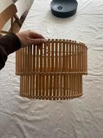 Rieten lampenkap, Huis en Inrichting, Lampen | Lampenkappen, Ophalen of Verzenden, Zo goed als nieuw, Rond, 25 tot 50 cm
