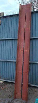 2x IJzeren balk - hoeklijn -  latei, Ophalen of Verzenden, Gebruikt, IJzer