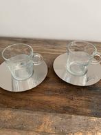Nespresso View Kopjes + Schotels - Nieuw in Doos, Huis en Inrichting, Keuken | Servies, Ophalen, Nieuw, Glas, Effen
