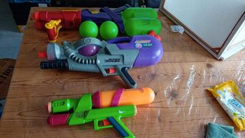 3x Vintage Supersoaker Larami XXP 275 CPS 1200 XP 65  beschikbaar voor biedingen