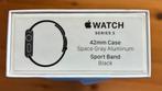 Apple watch 42 mm series 3 2020 zwart sportband, Gebruikt, Apple Watch ⌚️, Zwart, IOS