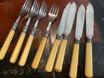 antiek plate viscouvert met been, Ophalen of Verzenden