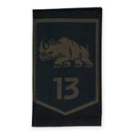 Mouwembleem 13 Lichte Brigade GVT, Verzenden, Landmacht, Nederland, Embleem of Badge