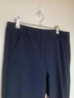 Weekend MaxMara blauwe pantalon met persplooi maat 36/38, Max Mara, Ophalen of Verzenden, Zo goed als nieuw, Maat 36 (S)