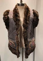 Dames llammy coat bodywarmer / waistcoat - maat L, Ophalen of Verzenden, Gedragen, Maat 42/44 (L)